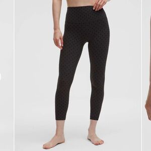 Lululemon - Align High-Rise Pant 25 - flocked black polka